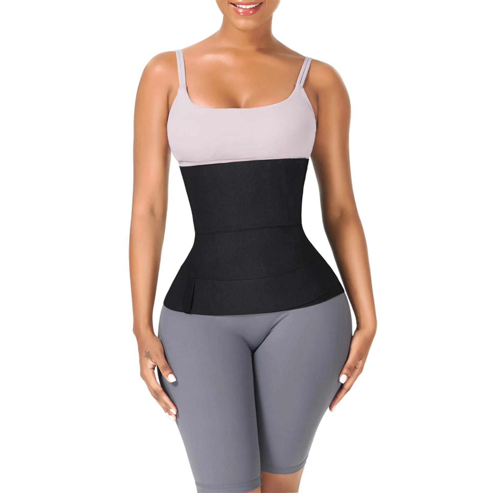Waist Trainer for Women Under Clothes - Magic Waist Wraps for Stomach sweat  belt - Me Up Bandage